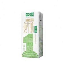 视界牧业 脱脂纯牛奶新日期200ml*6盒