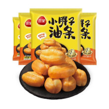 sanquan 三全 中式早餐包点冷冻速食系列 猪肉包 奶黄包 三全小胖子油条400克