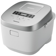 松下（Panasonic）Xtra零零煲0涂层电饭煲家用3-6人无涂层不锈钢内胆IH煮饭锅4升容量一级能效SR-HFS153C-W