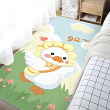 KAYE 卡通床边毯 萌鸭嘎嘎 60x160 cm