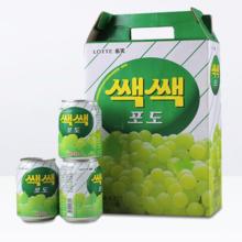 88VIP会员：LOTTE 葡萄汁果肉饮料238ml*12罐