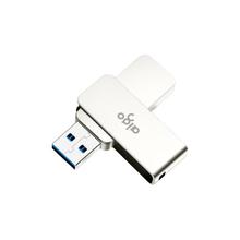爱国者 U330 USB3.0 旋转U盘 银色 256GB USB-A
