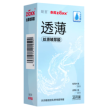 赤尾 zioxx 透薄玻尿酸安全套组合 20只（小储*10+大储*10）