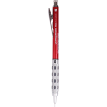 派通（Pentel）0.5mm自动铅笔 工程师绘图设计笔 全金属杆低重心活动铅笔 PG1015C-BX 红色