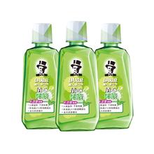好来 原黑人)清心绿茶漱口水3支装（1500ml）清新口气 0添加酒精