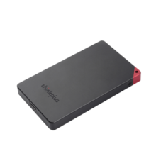 联想 thinkplus移动硬盘固态 USB3.2高速PSSD移动存储小巧便携读取550MB/S US100黑色【512G】