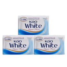 花王 香皂3块装 原装进口white牛奶白优雅花香沐浴皂