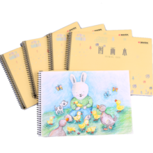 凯萨(KAISA)16K/20张图画本儿童画画本小学生美术绘画纸幼儿园涂鸦本图画簿 5本装