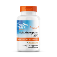 PLUS会员：Doctor's best 多特倍斯 ?高吸收辅酶Q10软胶囊 30粒