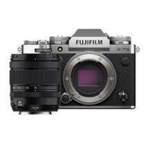 富士 FUJIFILM X-T5/XT5 微单相机 套机（16-50mm) 4020万像素 7.0档五轴防抖 6K30P 经典机械拨盘 银色