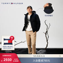 限移动端：TOMMY HILFIGER 24秋冬男羽绒服38753 黑色BDS M