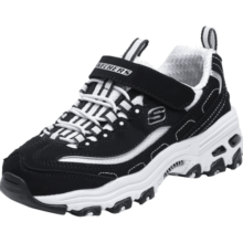 Skechers斯凯奇奶茶熊儿童熊猫鞋秋冬男女童运动鞋经典黑白老爹鞋996212L 212椰乳拿铁 35