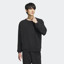 adidas 阿迪达斯 轻运动男装春季运动圆领套头卫衣IT3974 黑色 A/XS