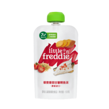 小皮（Little Freddie）藜麦海鲷鱼肉泥 宝宝辅食泥7月+ 欧洲进口婴儿水果泥蔬菜泥120g