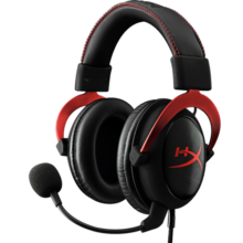 极度未知（HYPERX）【只换不修】Cloud II 飓风2黑红 有线 虚拟7.1环绕音 听声辨位 头戴式电竞耳机
