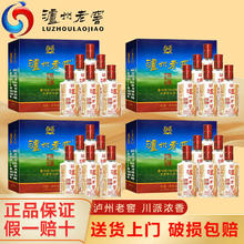 泸州老窖 六年窖头曲 52%vol 浓香型白酒 125ml*24瓶