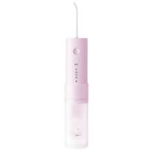 松下（Panasonic） 冲牙器 洗牙器 水牙线 小圆管 牙齿清洁器家用便捷式正畸专用口腔清洁新年礼物情人节礼物送男女 DJ33 芝士草莓粉(升级Type-c) 1支喷头