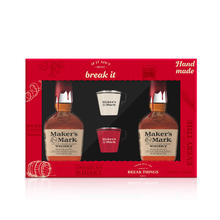 美格波本威士忌 MAKER'S MARK 调和型 礼盒装375ml*2 美国肯塔基州 威士忌洋酒新年送礼