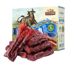 Plus会员：三只松鼠零添加风干牛肉500g