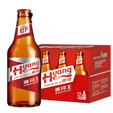 Plus会员、需首购：黄河啤酒 黄河王10度 500ml*12瓶 整箱装