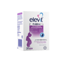 爱乐维（Elevit）哺乳期益生菌通便调节肠胃澳版孕期专用30粒