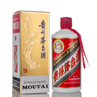 茅台 MOUTAI 飞天茅台500ml 43%vol 酱香型白酒  单瓶装