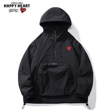 查尔斯桃心 CHARLES JANG'S HAPPY HEART 男士半拉链连帽夹克 23048JTCH7019-C