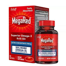 脉拓 MegaRed 精萃磷虾油胶囊 750mg*80粒