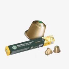 PLUS：星巴克（Starbucks）Nespresso胶囊咖啡10颗*5.3g 轻度烘焙 瑞士进口黑咖啡