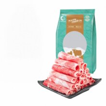 Plus会员:涝河桥 供港宁夏滩羊原切羊肉卷 480g/袋*6件