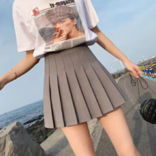思织沁 高腰百褶裙 (自带安全裤 )