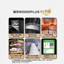 海尔 Haier 双面洗嵌入式洗碗机 W5000Plus 18套+3 EYBW18566JHU1