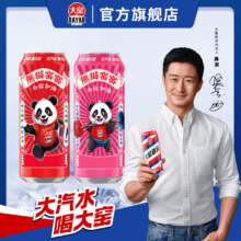 内蒙特产，大窑 荔爱怀旧易拉罐碳酸汽水500mL*8罐