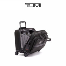 TUMI/途明Alpha 3公文包可扩展商旅登机拉杆箱拉杆包 黑色/02603627D3