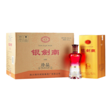 剑南春【年货送礼】银剑南珍品 52度 500mL 6瓶 整箱装 高度白酒