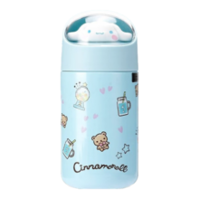 名创优品（MINISO）三丽鸥系列儿童公仔保温杯304不锈钢水杯280ml蓝色节日送礼