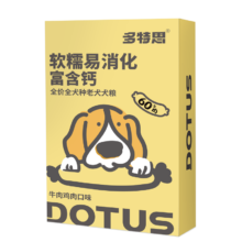 多特思 全价狗湿粮老年犬 鲜肉狗主粮200g（100g*2）