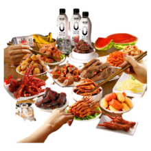 味滋源卤味鸭舌鸭肫小鱼仔
