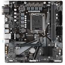 技嘉（GIGABYTE）H610M H V2 DDR4主板 支持intel 12400F/12490F/12600KF 12/13/14代 H610M H V2 DDR4【超耐久M板】 单主板