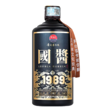 黔窖头 国酱1989酱香白酒 400mL 1瓶