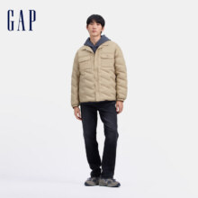 20点开始：Gap 盖璞 男士羽绒服 翻领多口袋羽绒服 637324