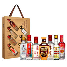 泸州老窖 头曲60周年纪念酒 52度 浓香型白酒 125ml*7瓶