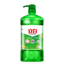 立白茶籽洗洁精省心装 除菌去油果蔬洗洁精家用套装 除菌茶籽精1kg