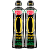 厨邦 酱油零添加原汁特级生抽 500ml*2 酿造