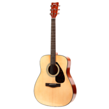 雅马哈（YAMAHA）F600 原声款 云杉木初学者入门民谣吉他圆角吉它41英寸亮光原木色
