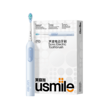 需首购：usmile笑容加 电动牙刷 P10礼盒 含2刷头+牙膏+牙线+挂架