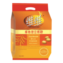 plus会员、需首购:维维豆奶粉320g/袋营养早餐 速溶即食 冲饮代餐 非转基因大豆