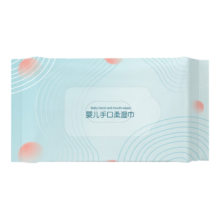 加厚珍珠纹 手口湿巾30抽/包*5包