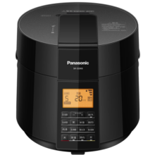 松下（Panasonic）【国家补贴】智能预约电压力锅  黑色5升大容量家用2-8人 多功能无水料理压力煲  SR-S50K8