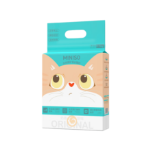 名创优品猫砂木薯猫砂混合膨润土猫砂钠基矿砂 除臭结团无尘 【除臭不粘底】混合奶香2.5kg*5